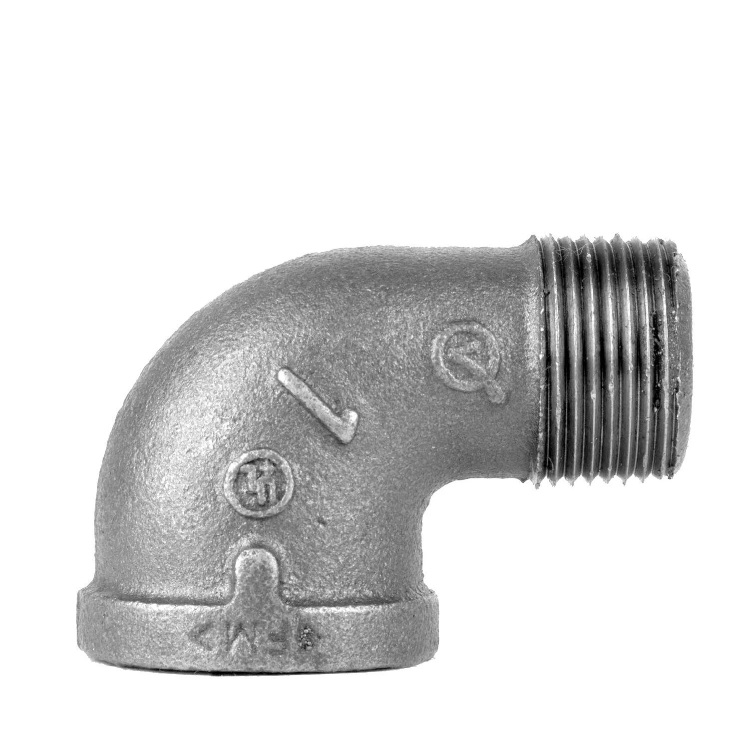 1 In. Fip X 1 In. D Mip Black Malleable Iron 90 Degree Street Elbow