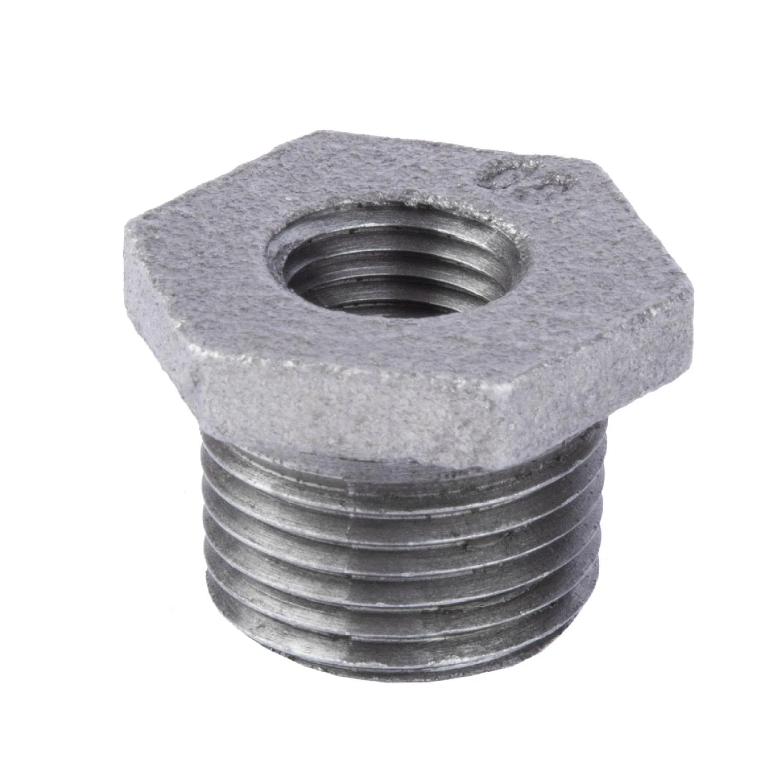 1/2 In. Mip X 1/4 In. D Fip Black Malleable Iron Hex Bushing