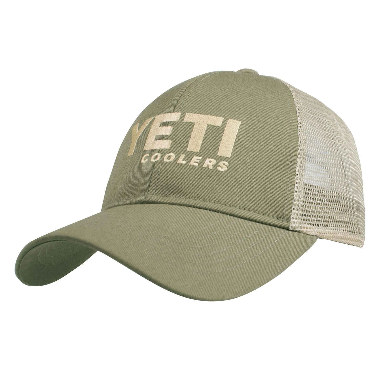 YETI TRUCKER HAT OLIVE GREEN