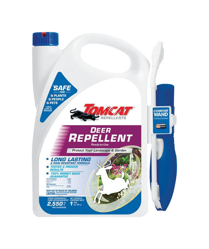 1 Gallon Ready-to-use Deer & Rabbit Repellent With Comfort Wand