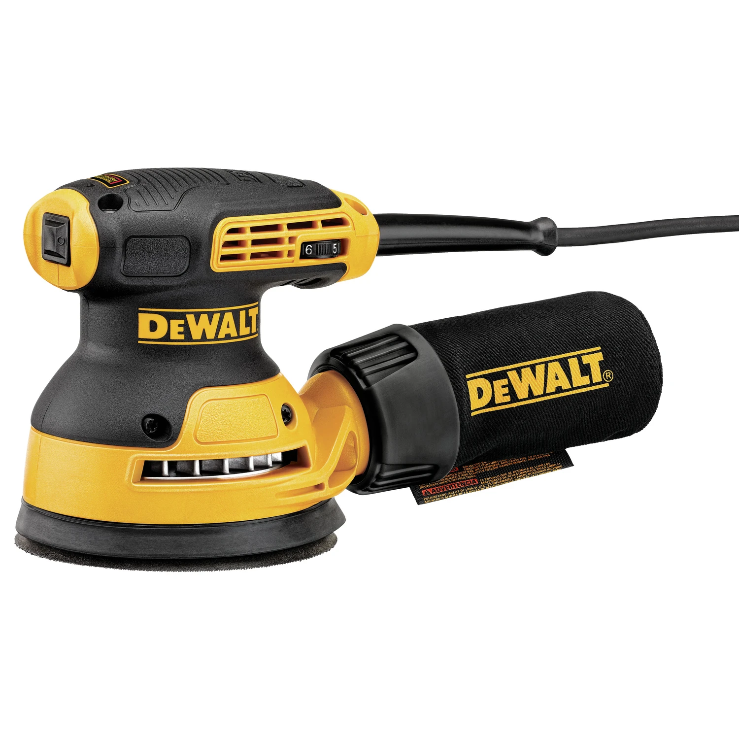 5 In. 3.0a Variable Speed Random Orbit Sander Kit Dwe6423k