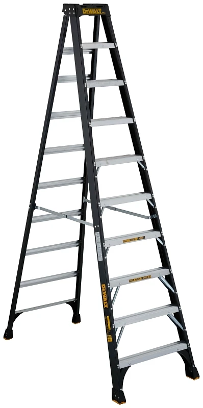 Dxl3010-10 10-foot Fiberglass Step Ladder, Type Ia, 300 Lb Capacity