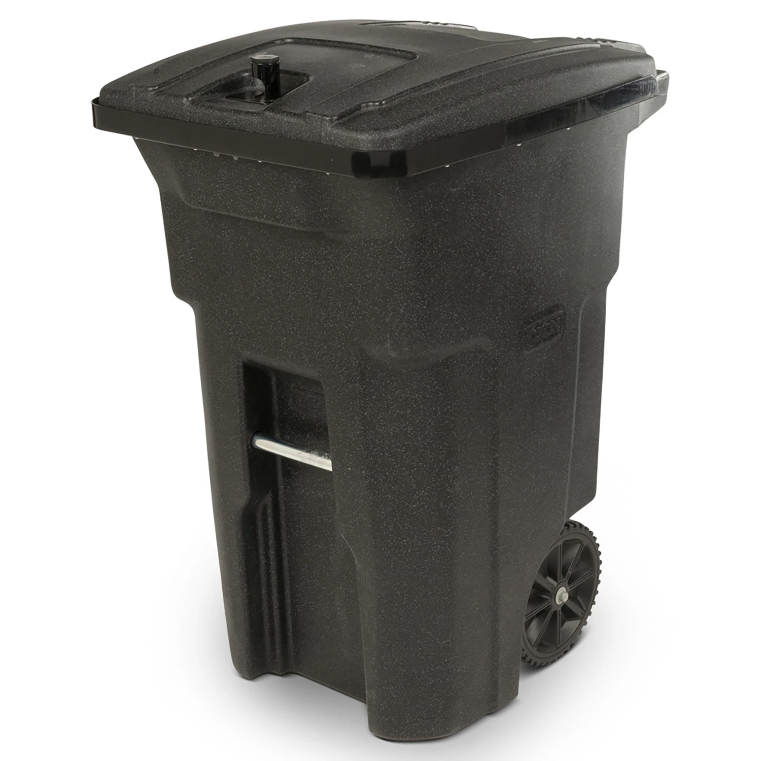 64 Gallon Bear Tight Commercial Trash Can With Locking Lid And Wheels