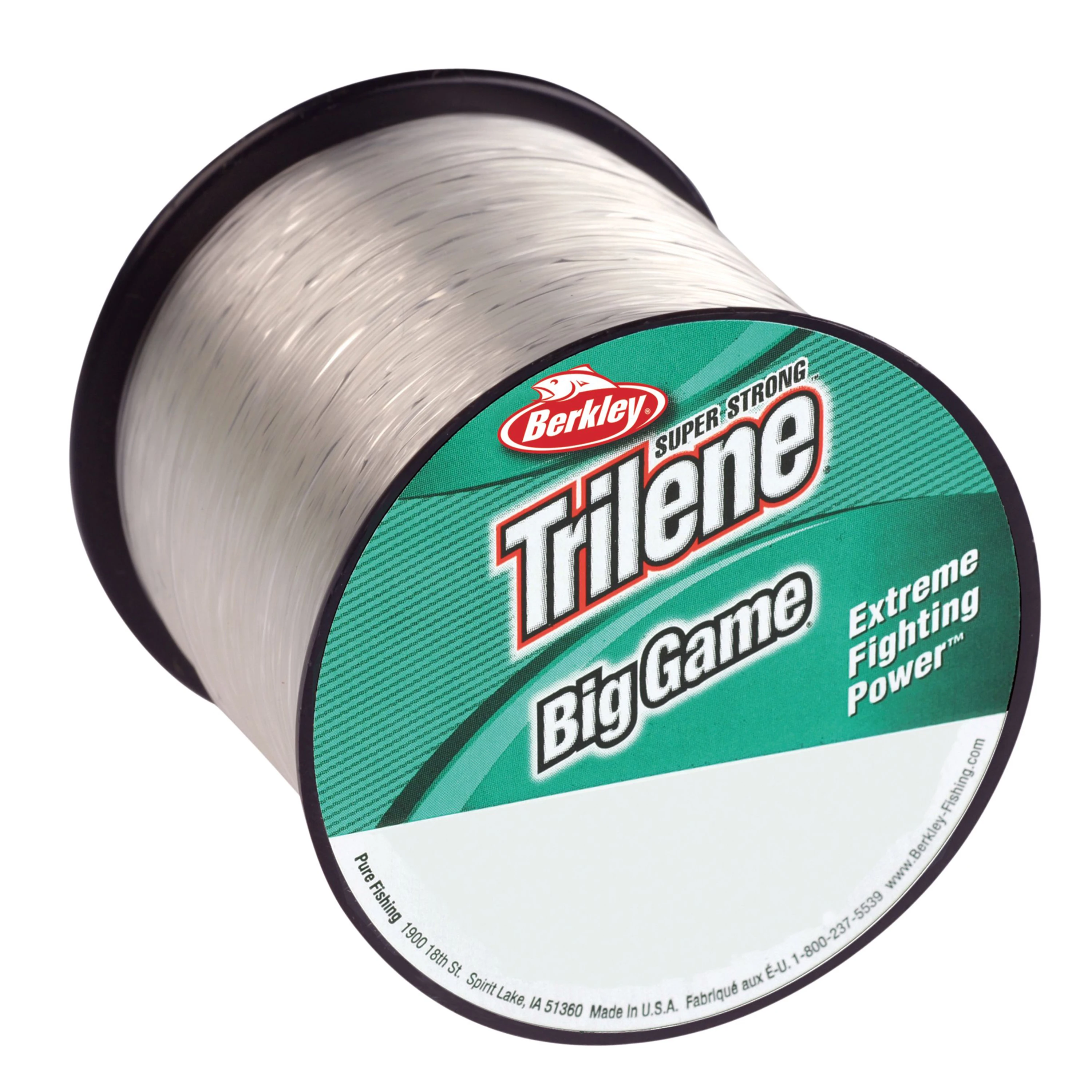 Berkley Trilene Big Game Monofilament Fishing Line, 20 Lbs, 650 Yds, Clear