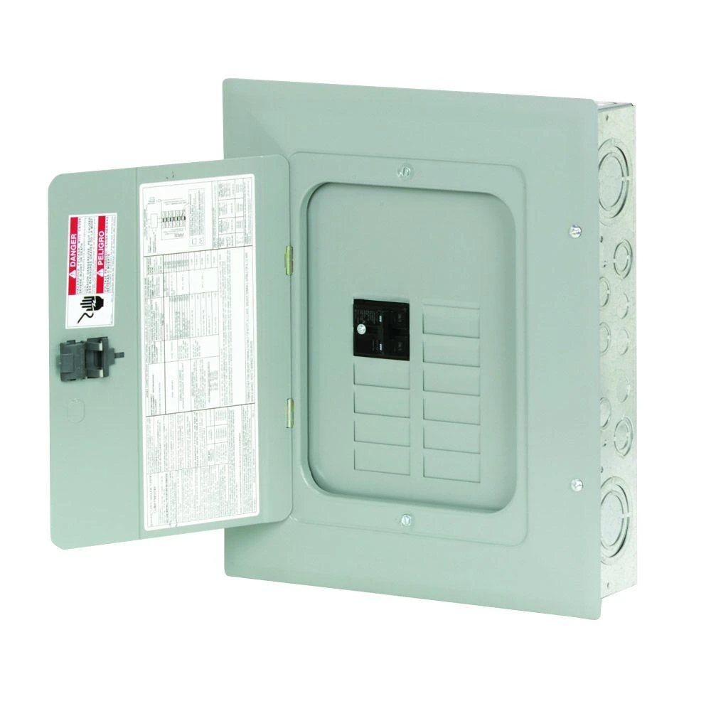Br816b100 100 Amp 8-space 16-circuit Indoor Main Breaker Load Center