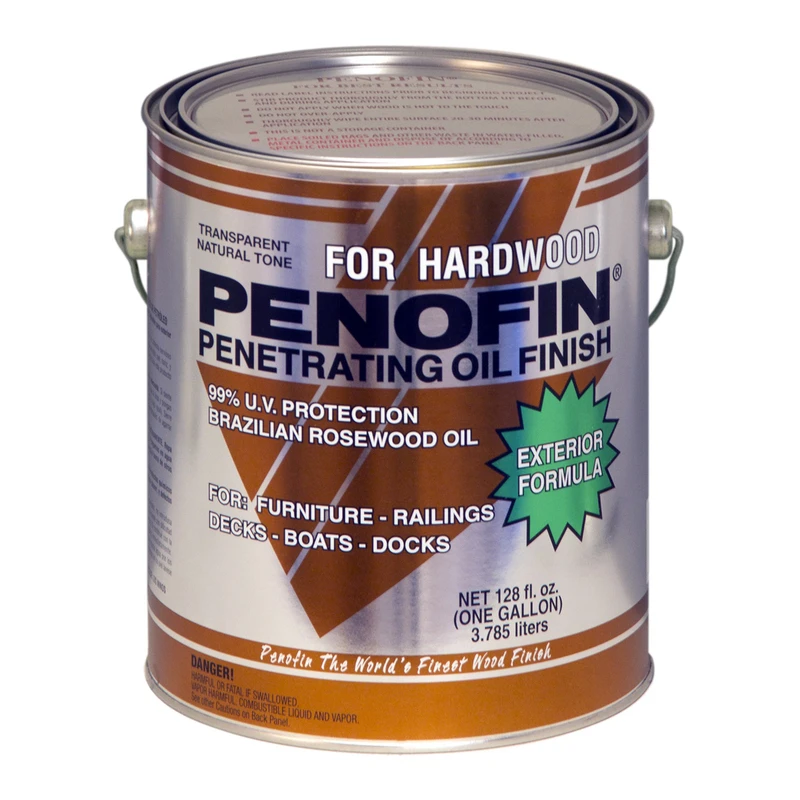 Transparent Natural Oil-based Penetrating Hardwood Stain 1 Gallon - F5xhwga