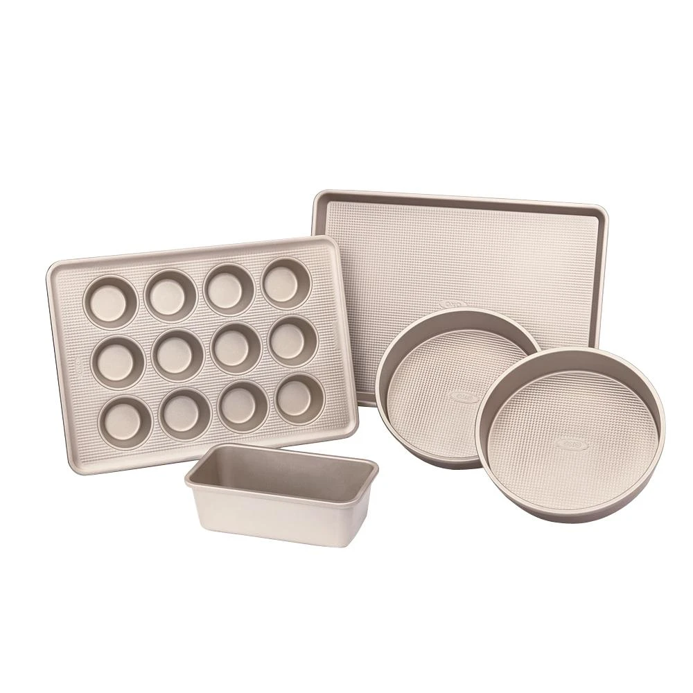 Good Grips Non-stick Pro 5-piece Bakeware Set - Bronze Finish