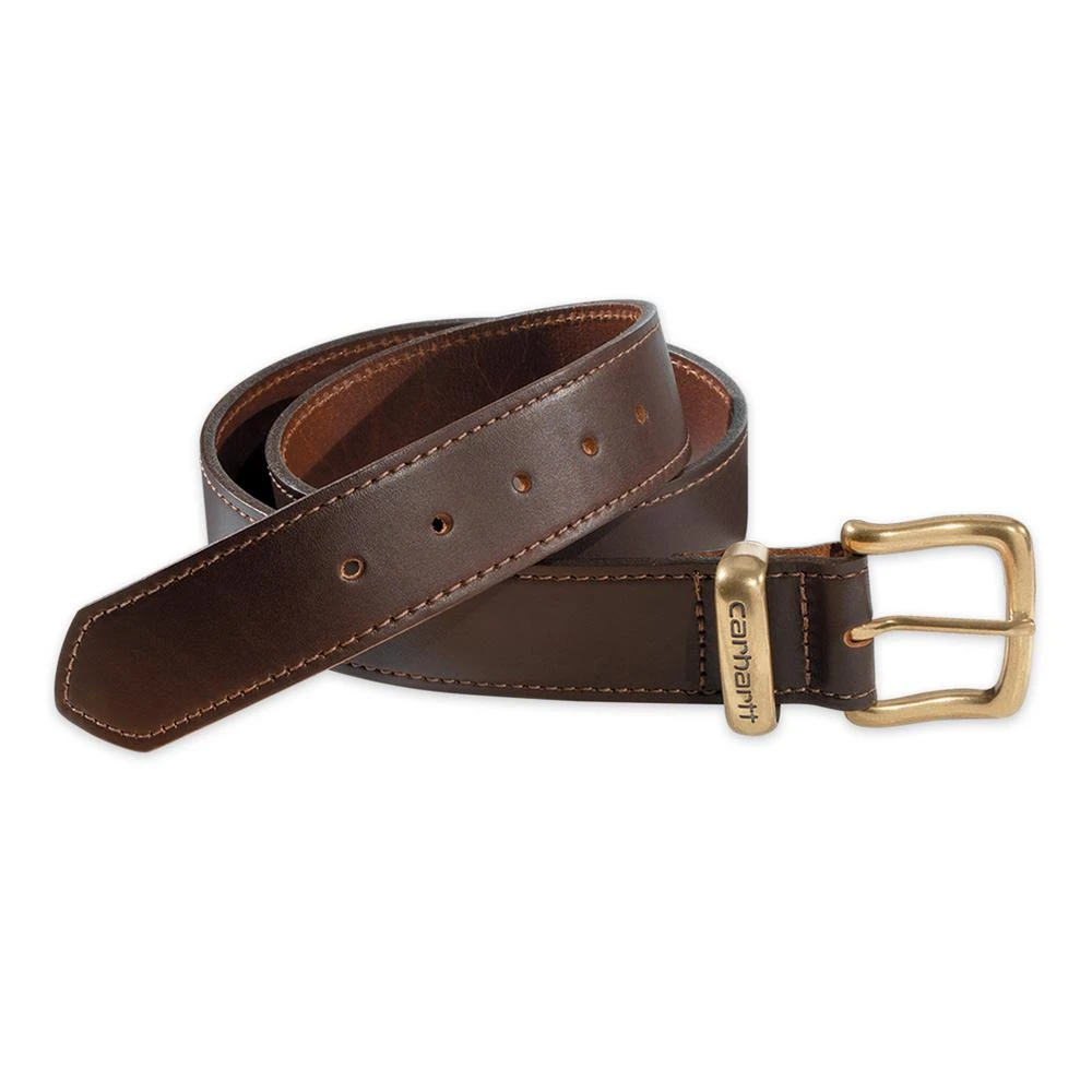 Men's Size 40 Brown Leather Jean Belt - Durable And Stylish
