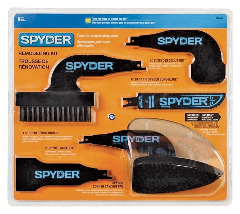 900404 Reciprocating Saw Remodeling Kit With High Carbon Steel Blades