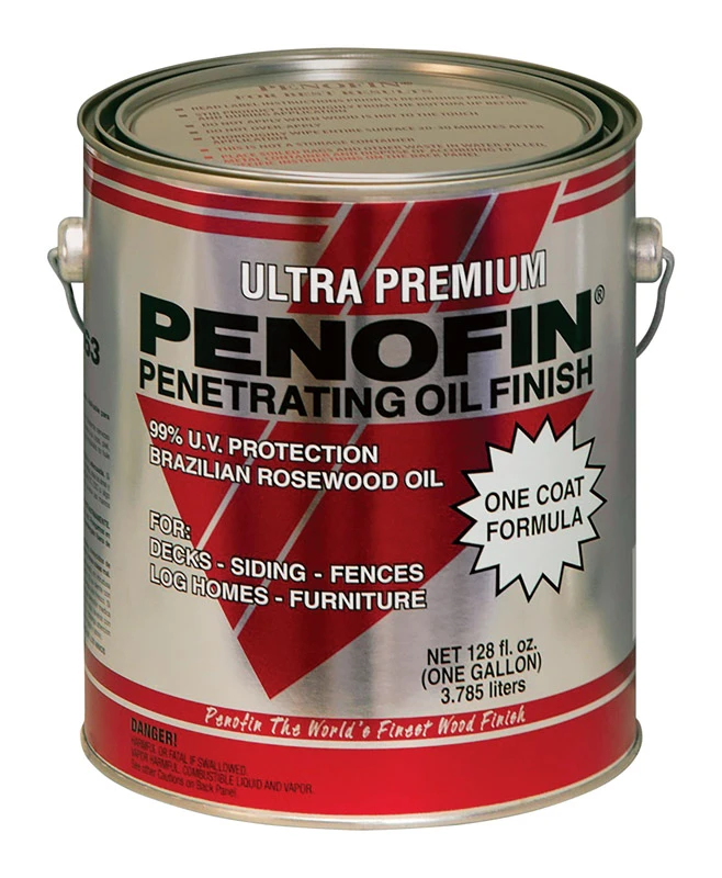 Ultra Premium Transparent Mission Brown Oil-based Wood Stain 1 Gallon