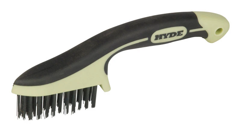 Maxxgrip Pro 0.75 In. W X 8.75 In. L Carbon Steel Wire Brush