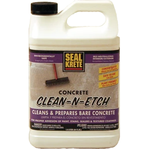 64 Oz. Seal-krete Clean N-etch Concrete Cleaner And Etching Solution