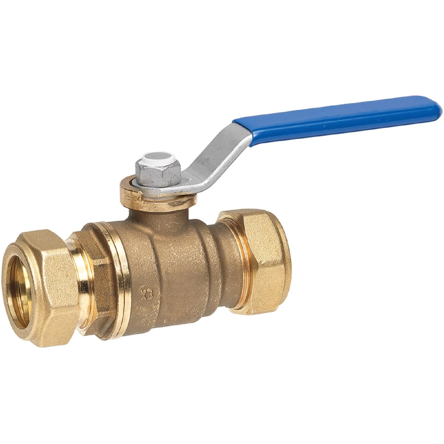 1/2 In. Lead Free Brass Compression Ball Valve Standard Port Model 111-1-12