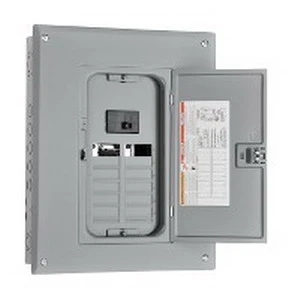 Homeline 100-amp Main Breaker Load Center 12-space 24-circuit Model Hom1224m100tc