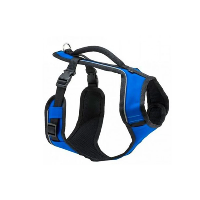 Easysport Blue Nylon Dog Harness For Medium Dogs, Model Esph-m-blue