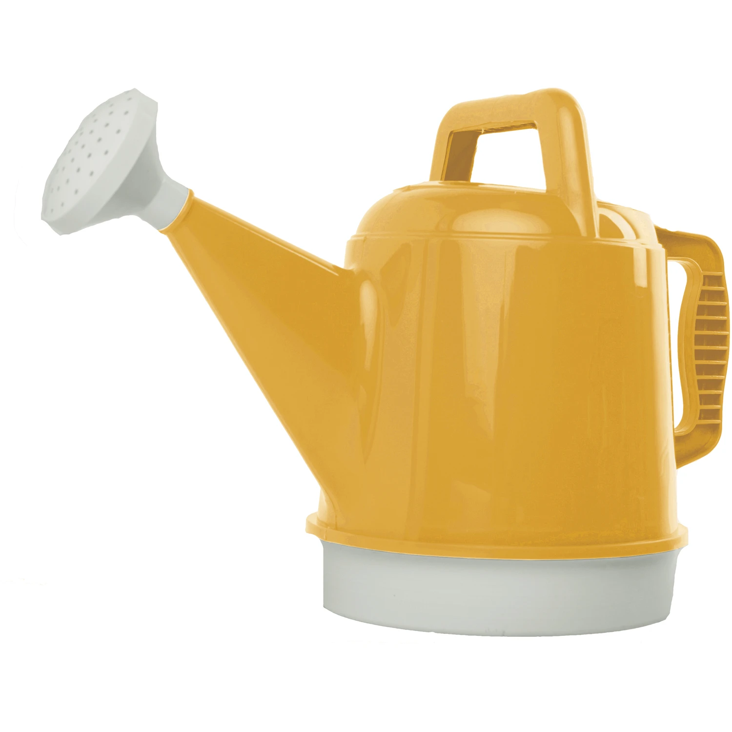 Deluxe Earthly Yellow 2.5 Gallon Plastic Watering Can - Model Dwc2-23