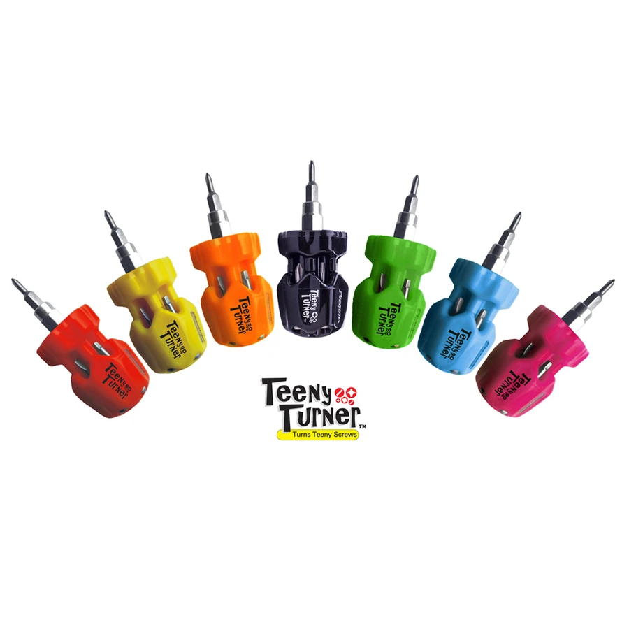 Picquic Teeny Turner 7-in-1 Micro Screwdriver 2.78 in. 8 pc