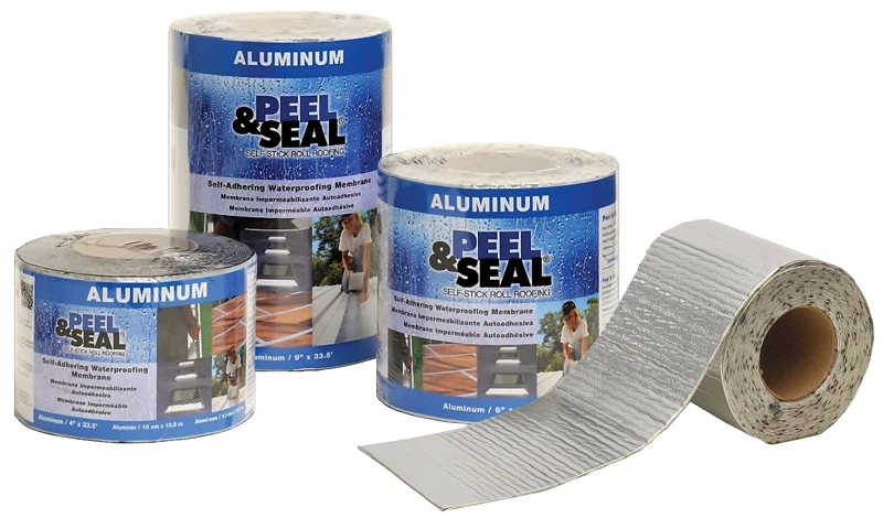 Aluminum Peel & Seal 12 In. X 33.5 Ft Roofing Membrane, Pack Of 3 Rolls