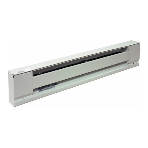 H2910-048sw Stainless Steel Element Baseboard Heater, 48 In., 240/208 Volt, White