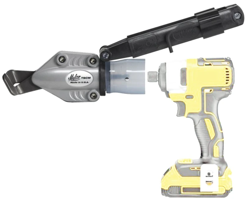 Tscm Turboshear Drill Attachment For Corrugated Metal Cutting