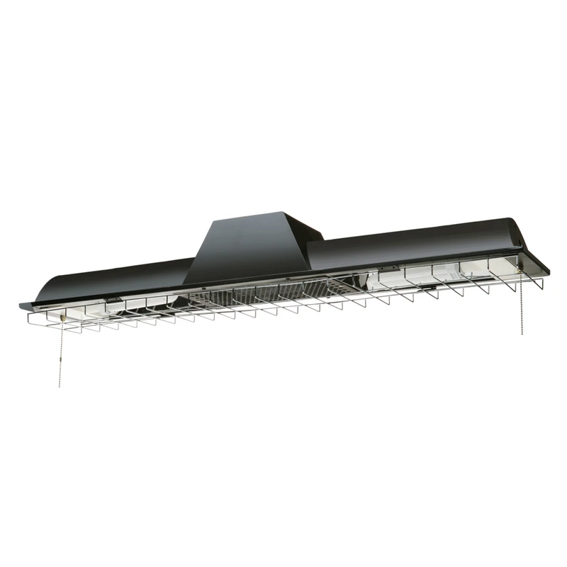 L186 1500w Heater Shop Light Fan Combo With Ceramic Heating