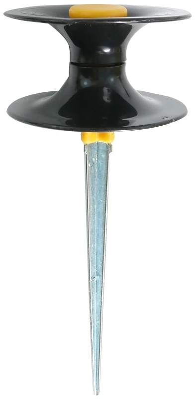 Dy3202 Hose Guide, 9 Inch Overall Length, Plastic With Metal Spike