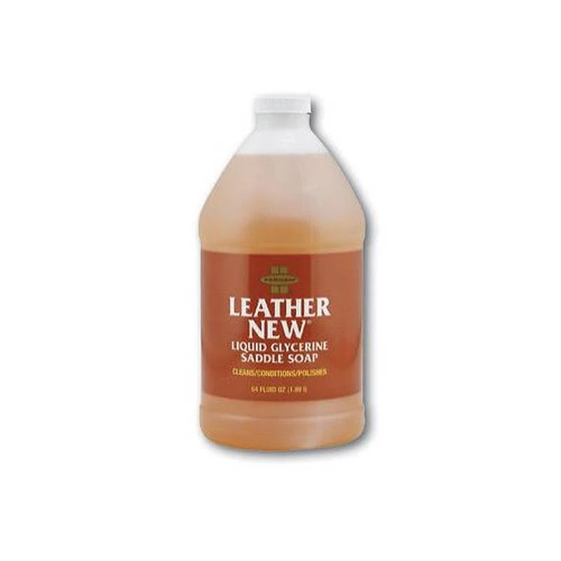 Leather New Glycerine Saddle Soap 64 Oz - Cleaning And Conditioner