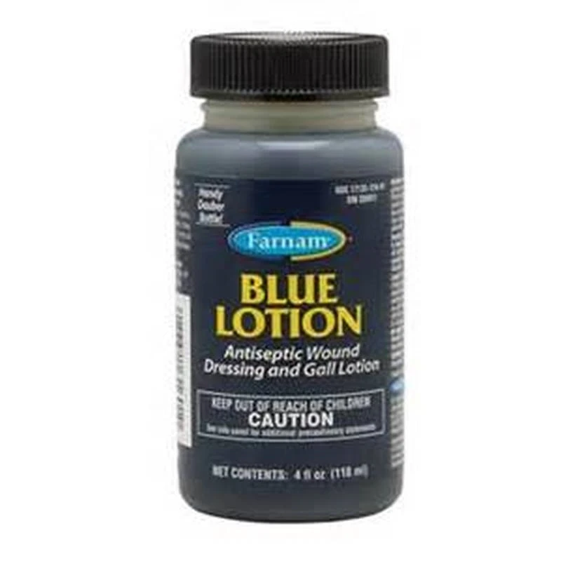 Blue Lotion Antiseptic Wound Dressing 4 Ounce - Model 31601