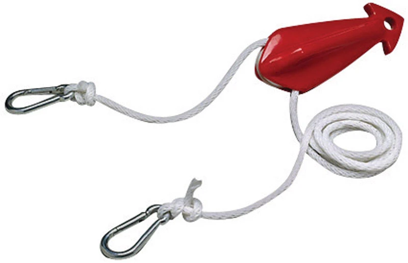 Seachoice Polypropylene Red Tow Rope 3/8 In. W X 8 Ft. L - 1000 Lb Capacity