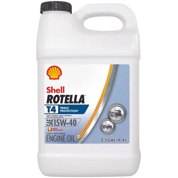 Rotella T 15w-40 Heavy Duty Diesel Engine Oil - 2.5 Gallons