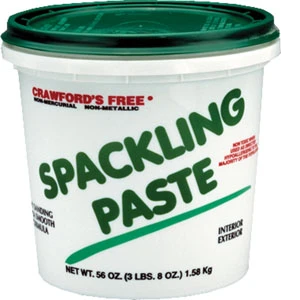 31916 0.5 Pint Interior/exterior Vinyl Spackling Paste For Wall Repair