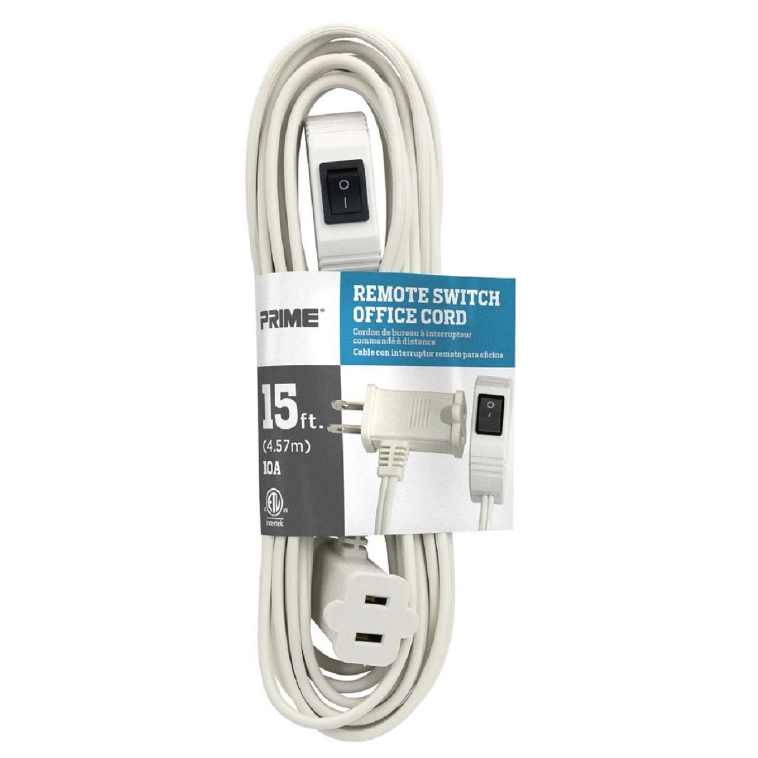 Ec870615 15 Ft. 16/2 Spt-2 Remote Switch Power Cord, White