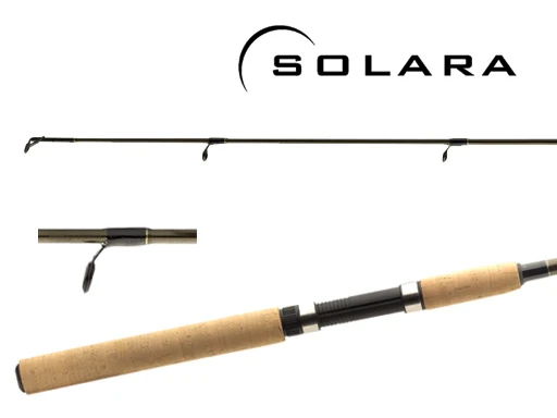 Solara 6'6" Medium Spinning Rod - 2 Piece Fishing Rod