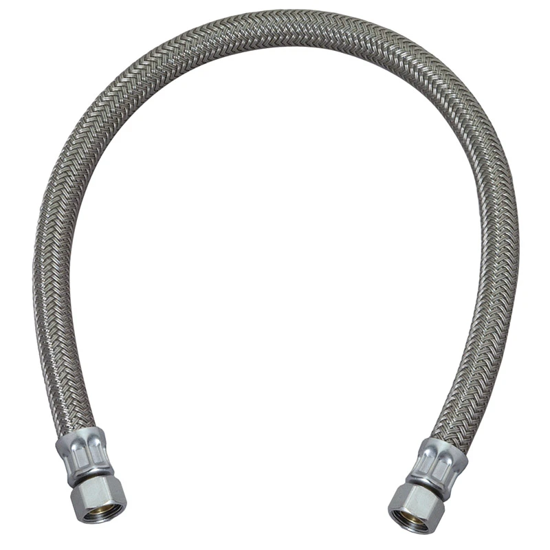 3/8 In. Compression X 3/8 In. D Compression 20 In. Polymer Faucet Supply Line
