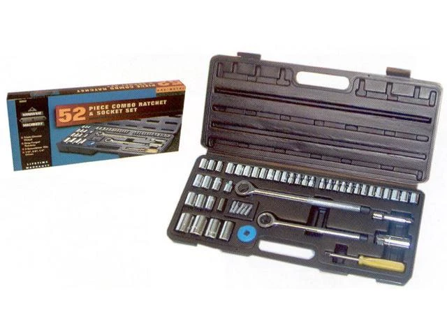 Great Neck 52 pcs. ratchet and socket set