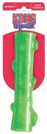 Squeezz Stick Dog Toy, Medium, Assorted Colors For Fun Playtime