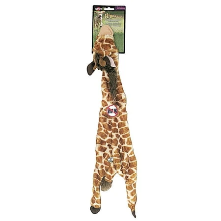 Skinneeez Giraffe Stuffing-less Dog Toy, 20 Inch