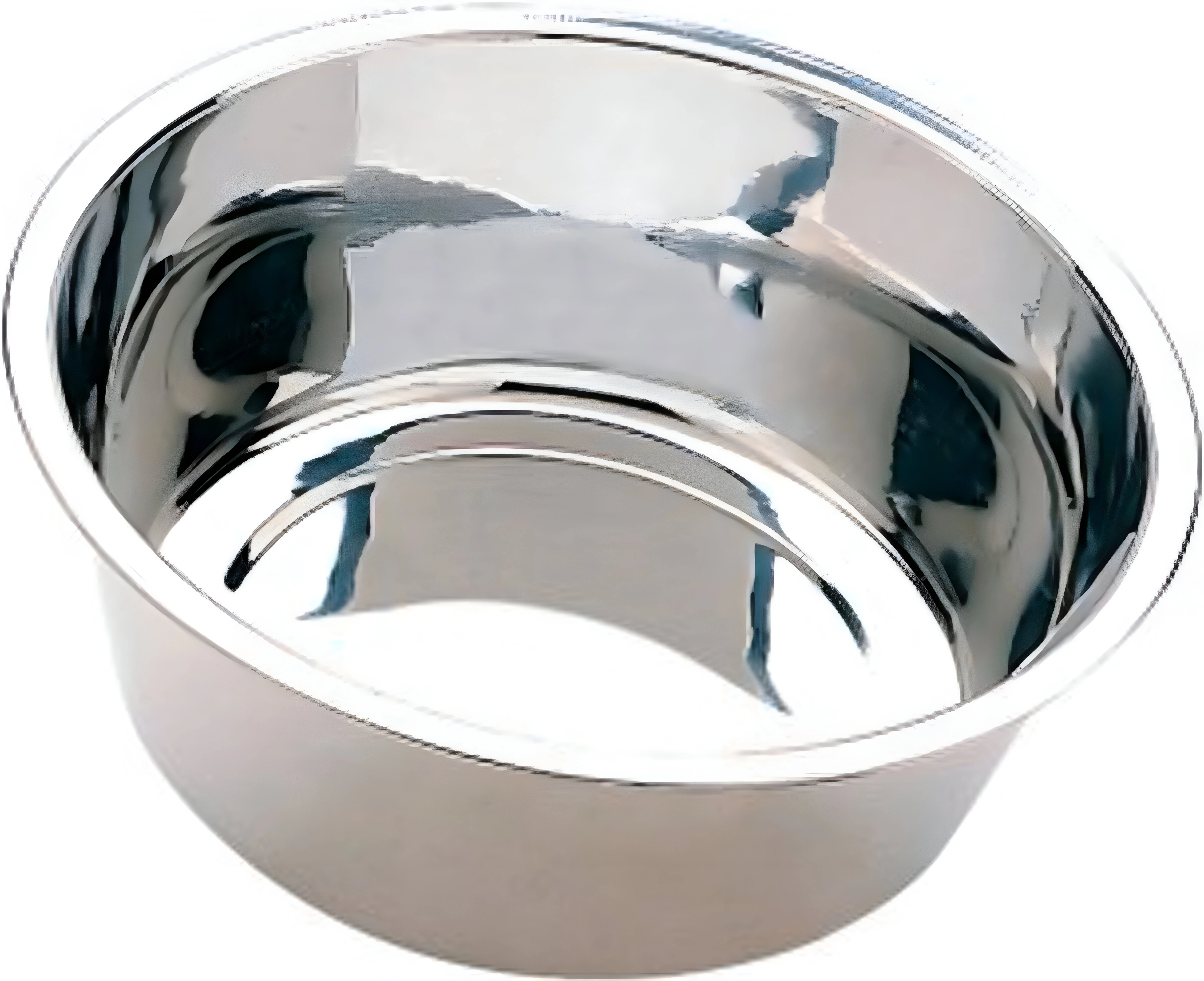 Stainless Steel Mirror Pet Dish, 5 Quart Capacity, Model 6065