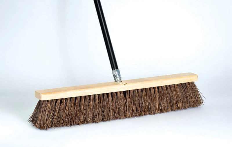 24 In. Palmyra Garage Push Broom With 60 In. Steel Handle