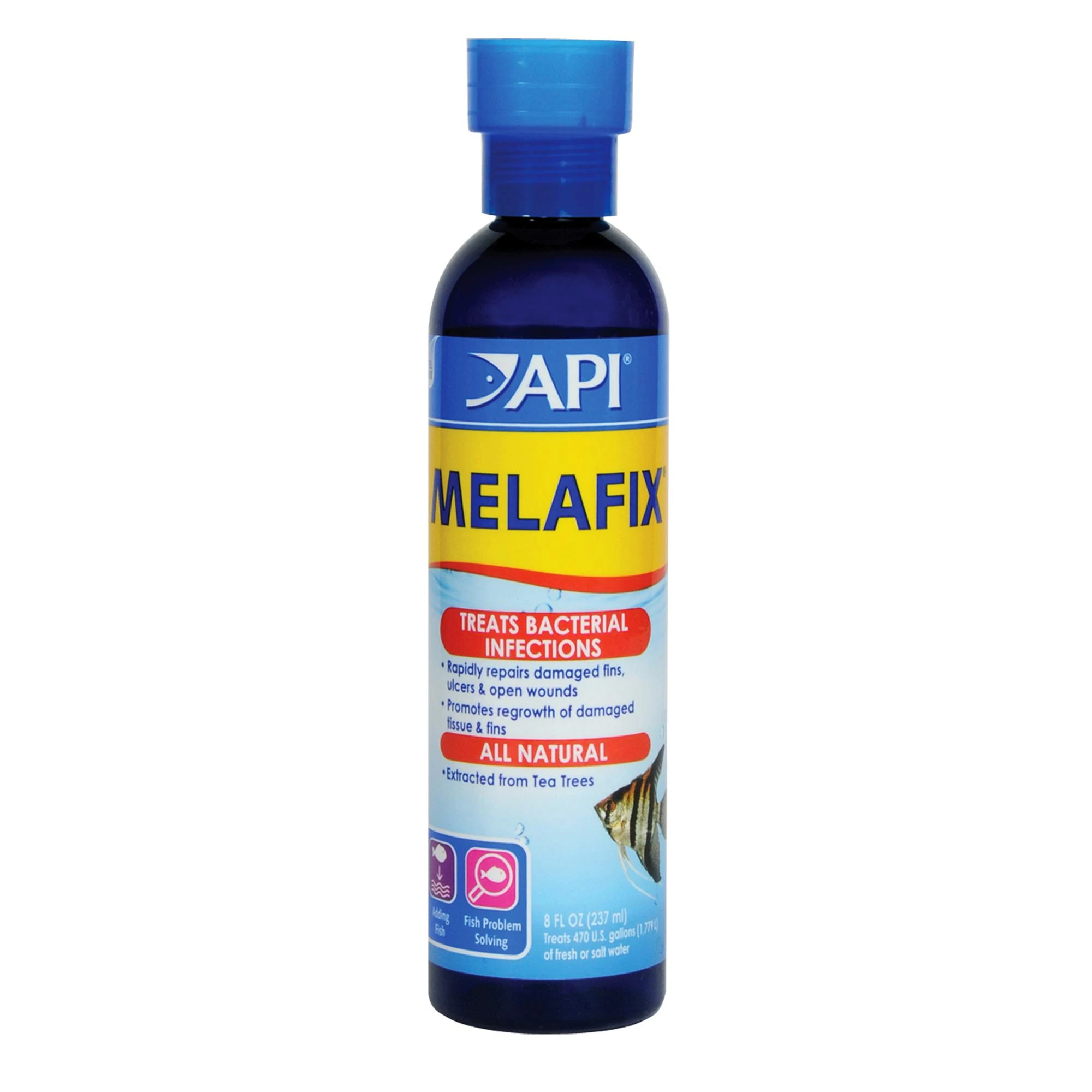 Melafix Antibacterial Fish Remedy For Aquariums, 4 Ounce