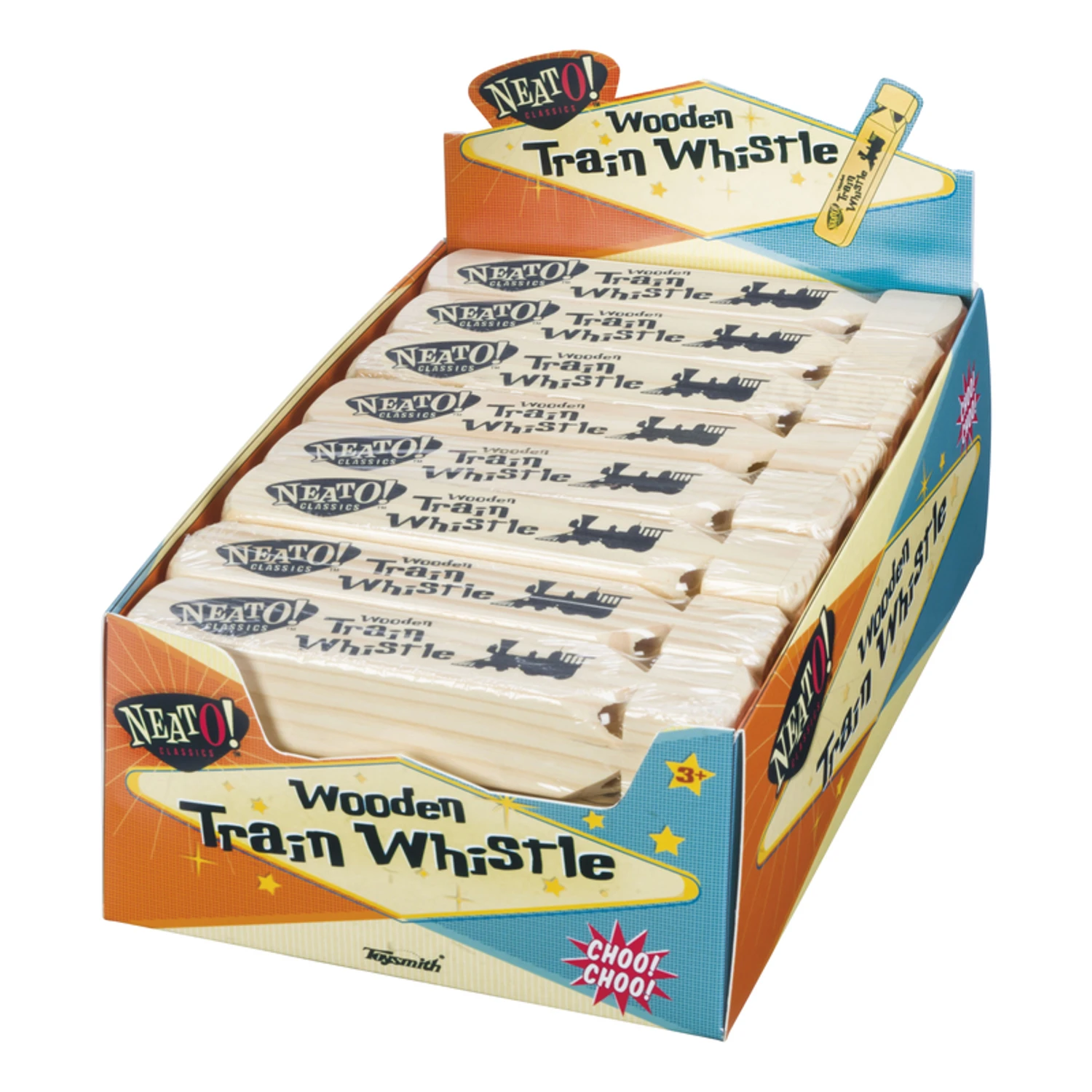 Ts6194 Wooden Train Whistle Toy For Kids - Fun And Imaginative Play