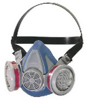 Safety Works Toxic Dust Respirator Half Mask 817664, 817671, Eye Protection, R95