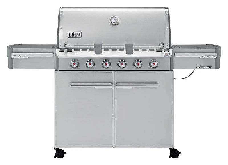 Summit S-620 6-burner Natural Gas Grill Stainless Steel 7420001 60000 Btu