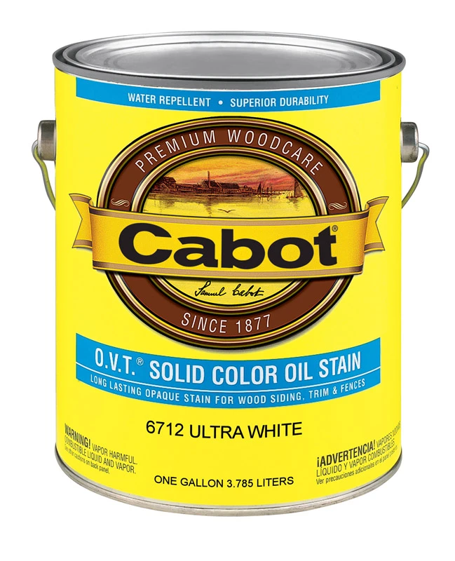 1-Gallon Ready-Mix Ultra-White Oil Stain