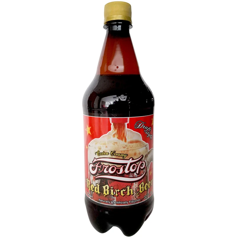 Red Birch Soda, 32 oz.