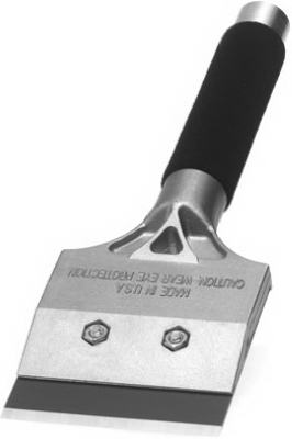 790 4-inch Steel Strip And Clean Scraper With 12-inch Soft Grip Handle