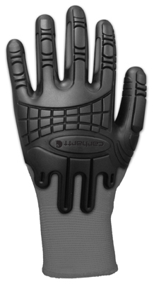 C-grip Impact Work Gloves, Gray, Extra Large, Model A612gry Xl