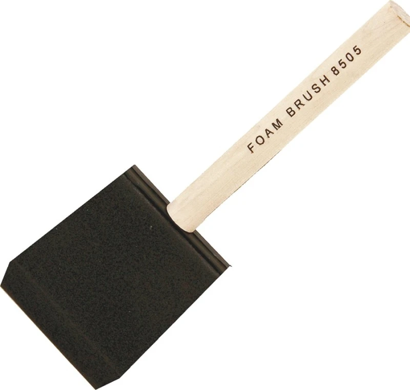 High-density Foam Brush, 2 Inch, Model 850520 For Crafts And Touch-ups