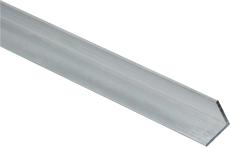 Mill Aluminum Flat Angle, 3/4 X 1/16 X 48 Inches, Model N247-296