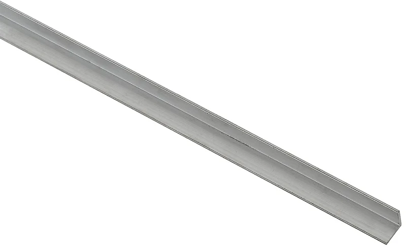Mill Aluminum Flat Angle, 1/2 X 1/16 X 48 Inches, Model N247-262